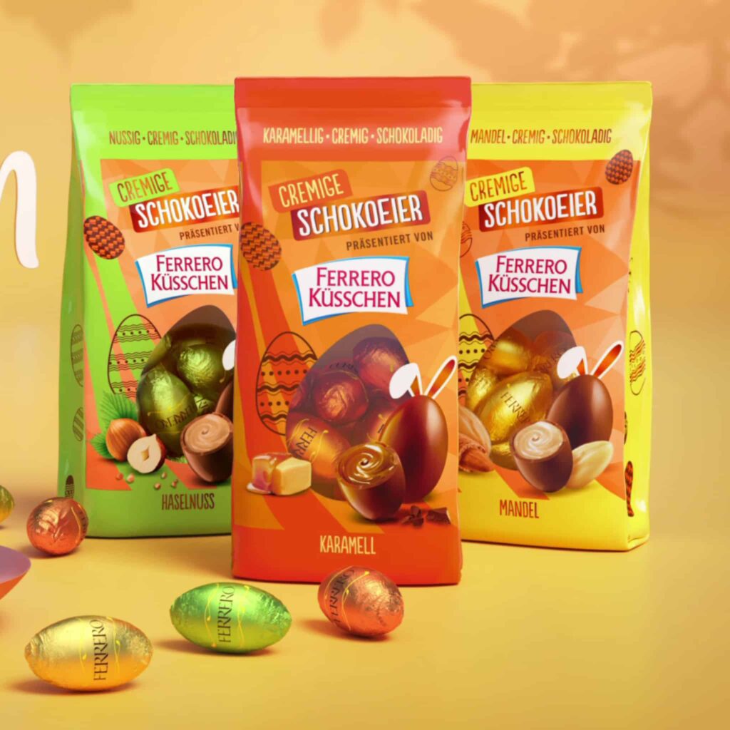 Ferrero Easter campaign, CGI visualization