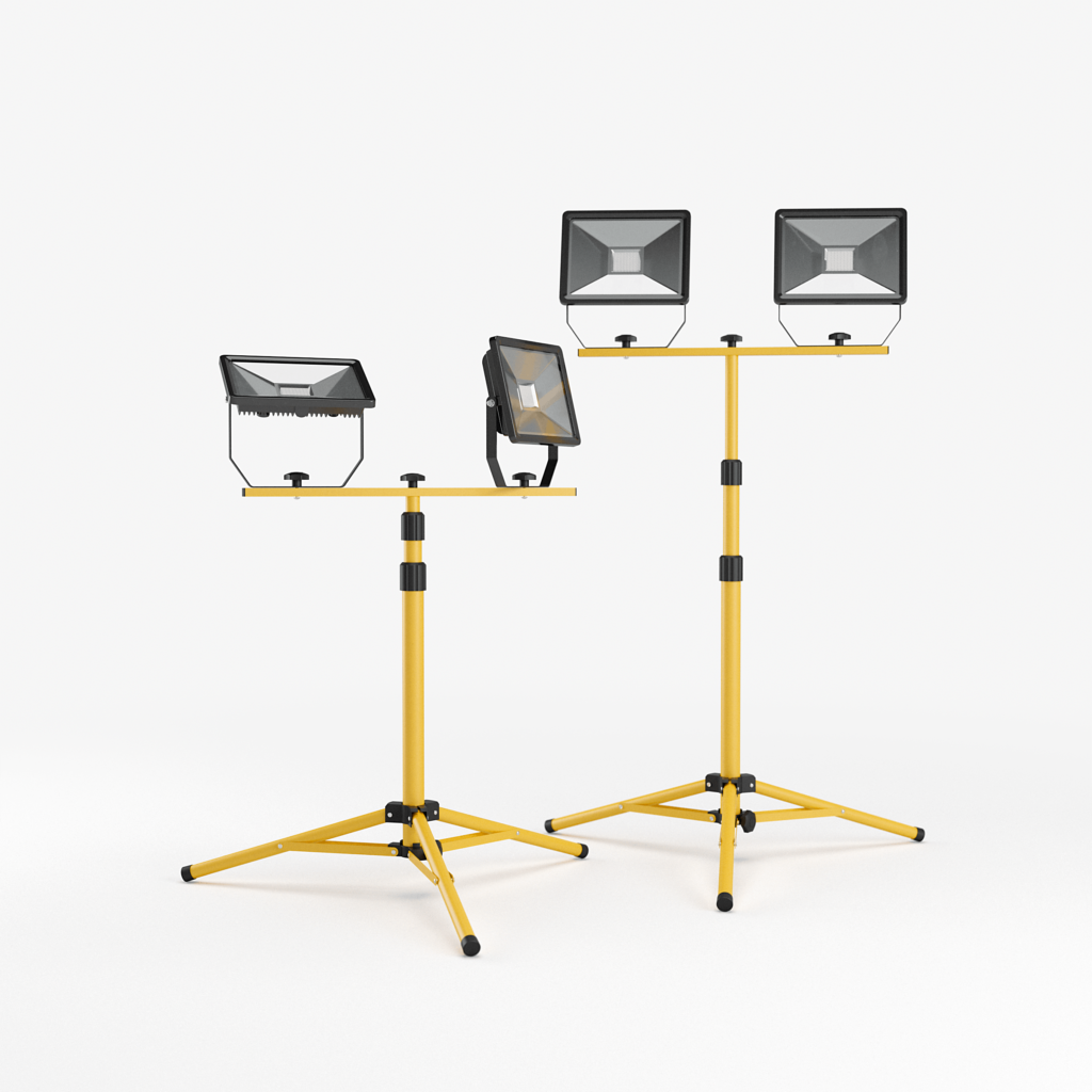 Baustrahler, Produktvisualisierung, CGI