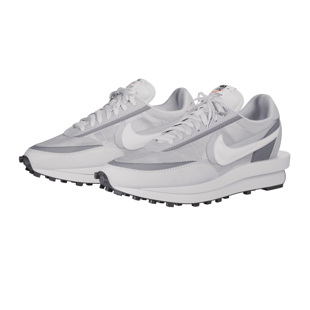 Sneaker Grau, CGI-Rendering