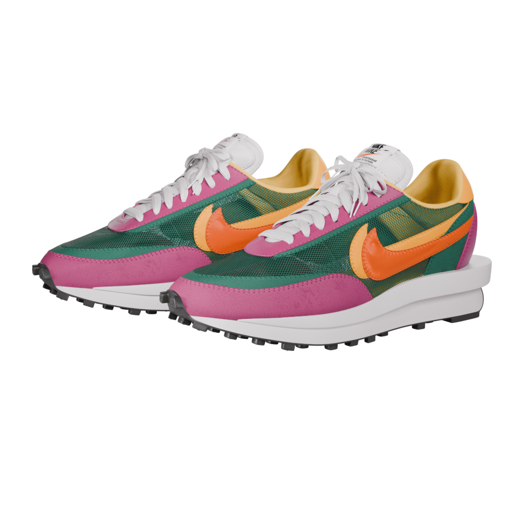 Sneaker Tannengrün, CGI-Rendering